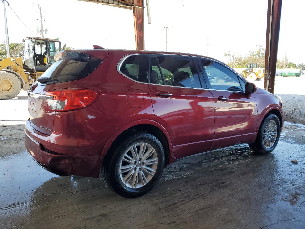 2017 Buick Envision VIN LRBFXASA7HD087951 Copart auction photo, front end / side damage thumbnail 3