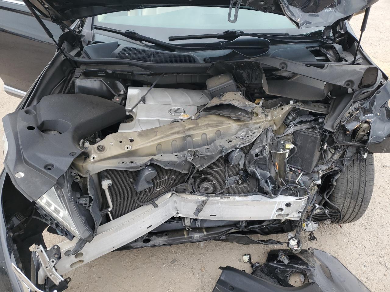 2015 Lexus RX VIN 2T2ZK1BA8FC156830 Copart auction photo, front end / side damage thumbnail 13