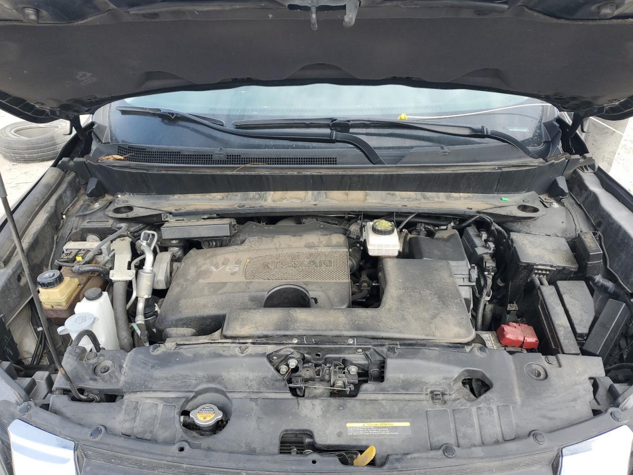 2019 Nissan Pathfinder VIN 5N1DR2MMXKC647504 Copart auction photo, side / front end damage thumbnail 12