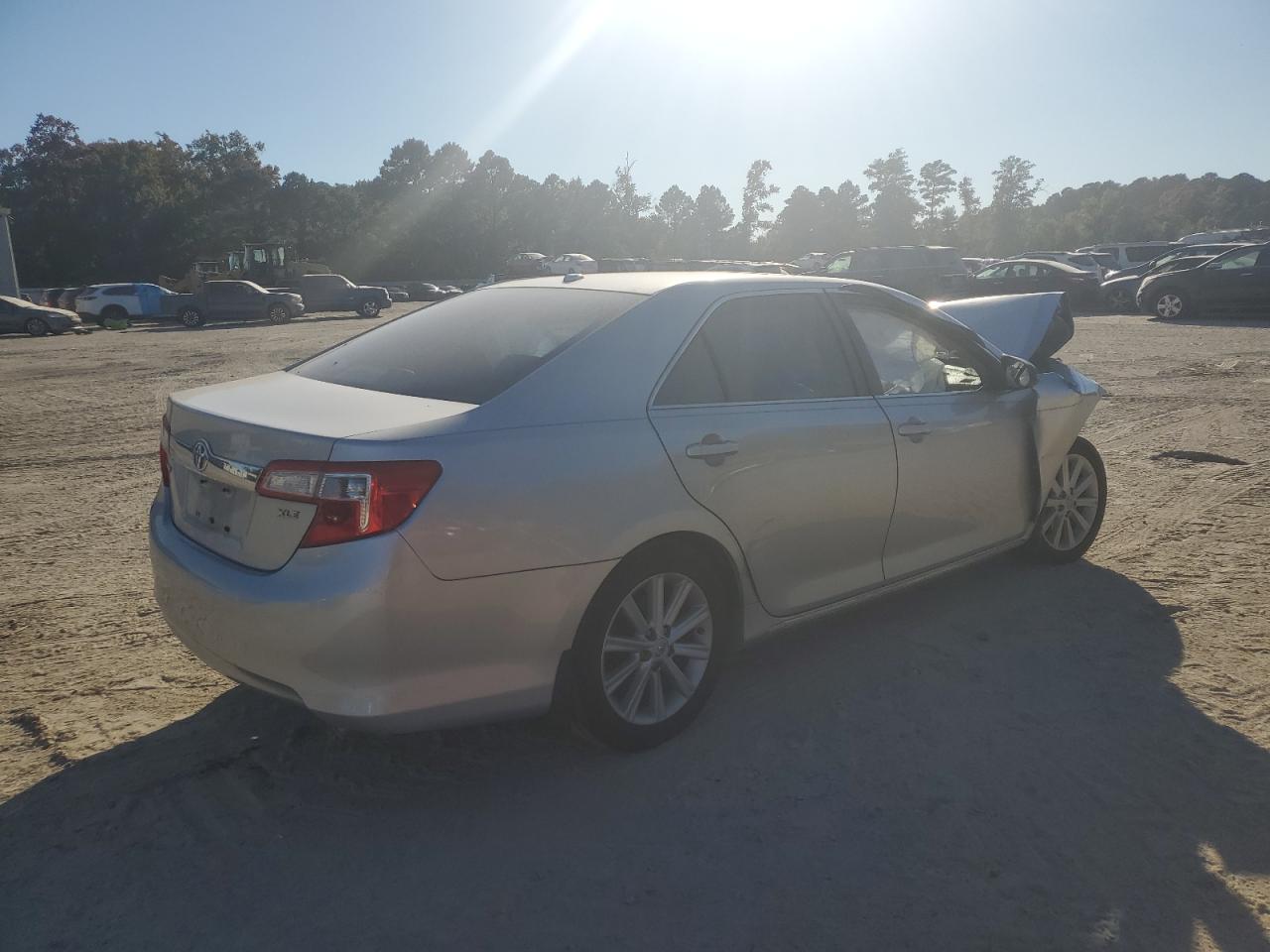 2012 Toyota Camry VIN 4T4BF1FK1CR235219 Copart auction photo, front end damage thumbnail 3