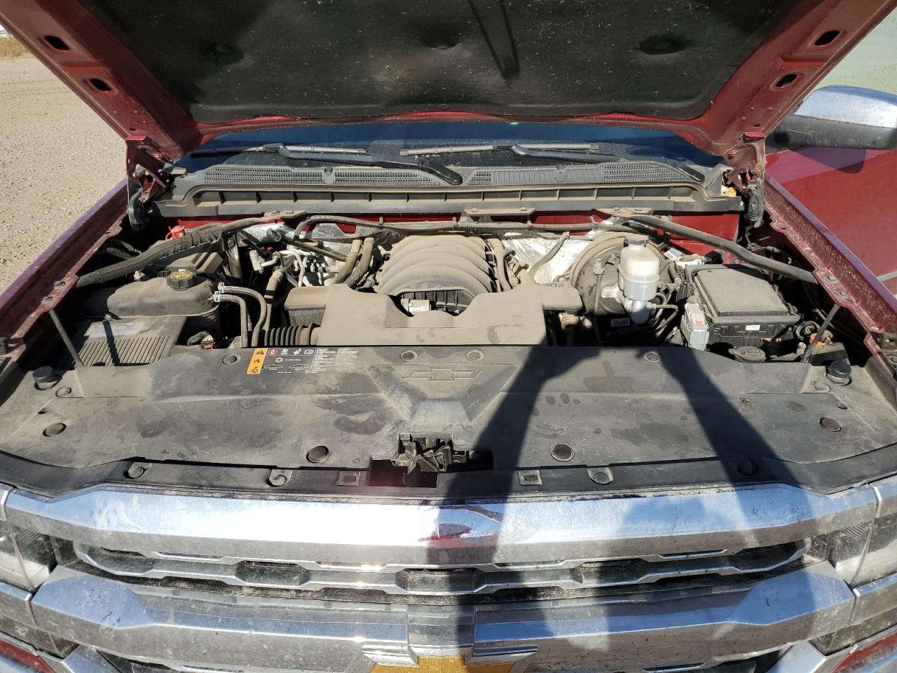 2018 Chevrolet Silverado VIN 3GCUKSEC4JG301121 Copart auction photo, side / rear end damage thumbnail 11