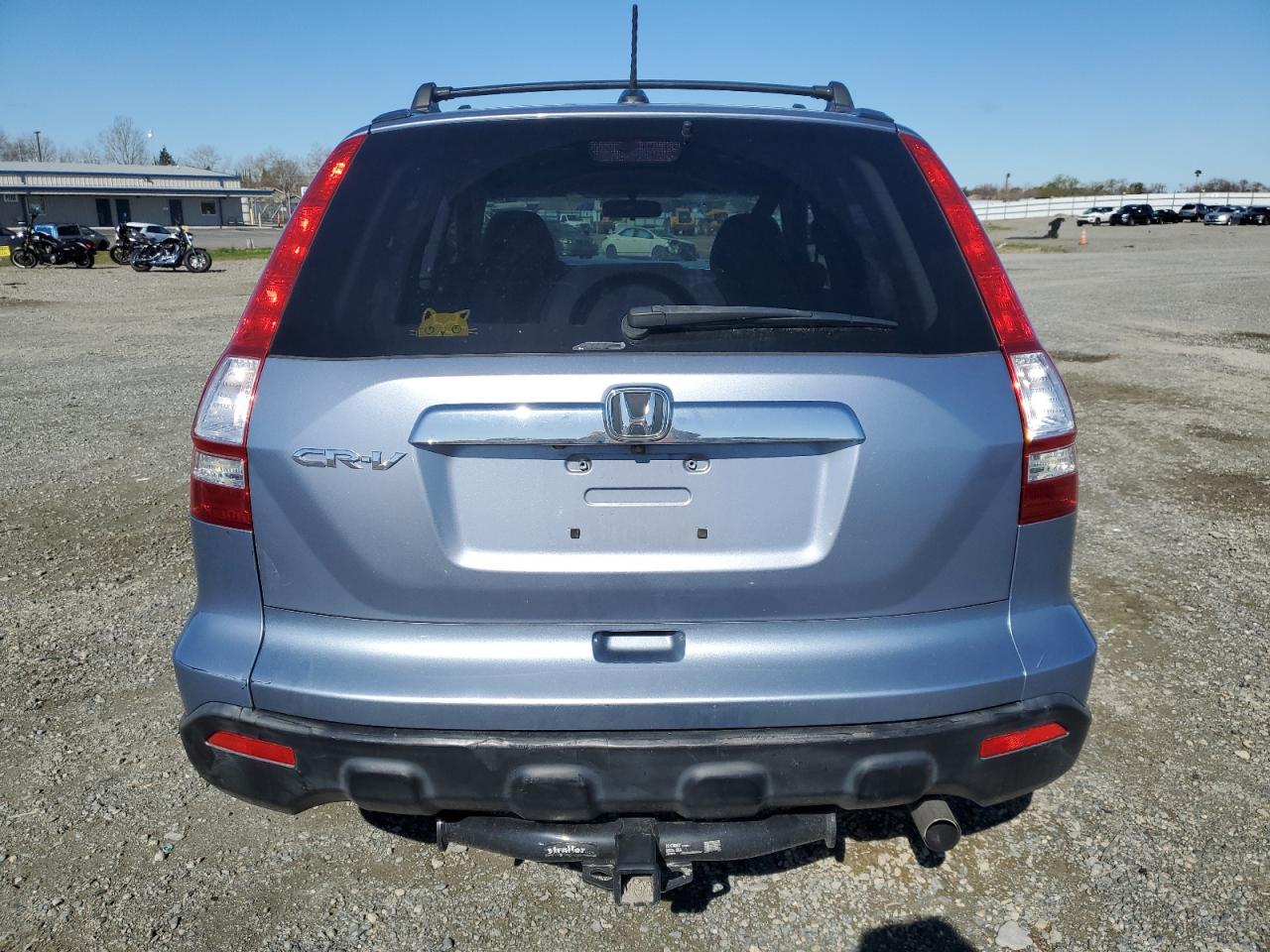 2008 Honda CR-V VIN JHLRE48778C050912 Copart auction photo, front end / side damage thumbnail 6