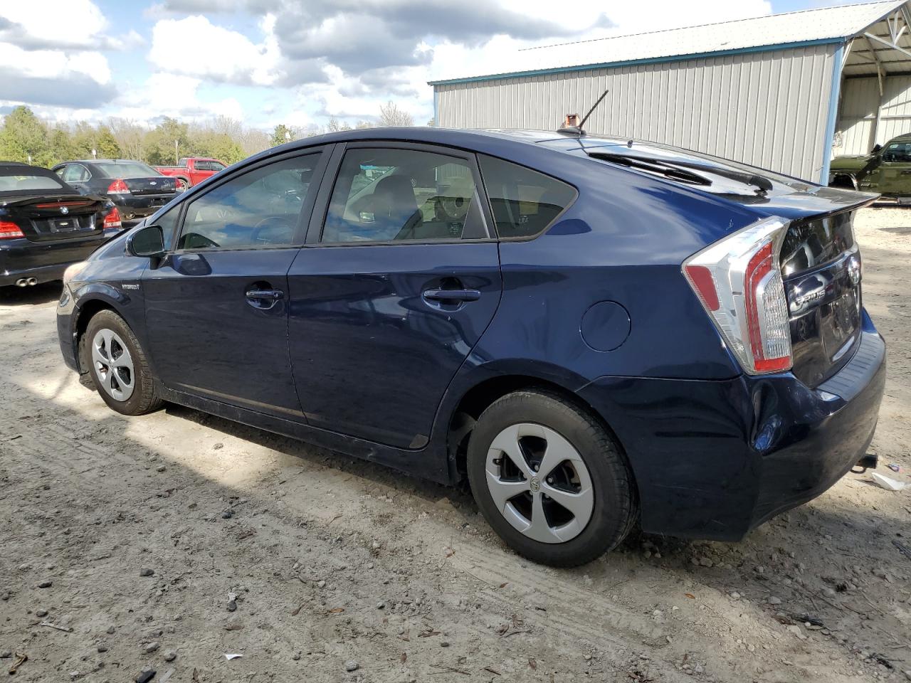 2012 Toyota Prius VIN JTDKN3DU5C1490636 Copart auction photo, front end damage thumbnail 2