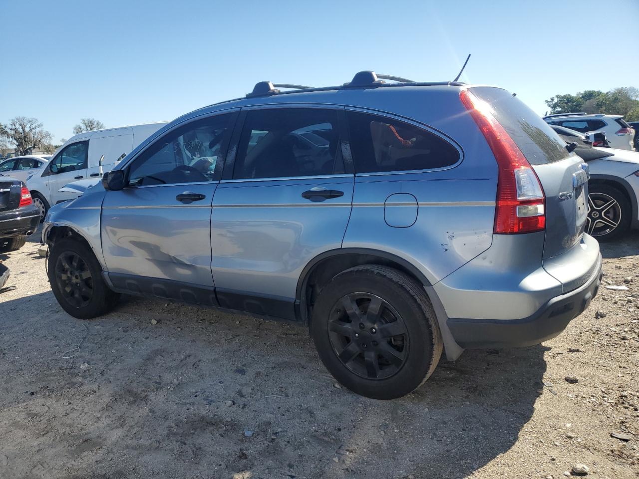 2009 Honda CR-V VIN 3CZRE38549G703386 Copart auction photo, front end damage thumbnail 2