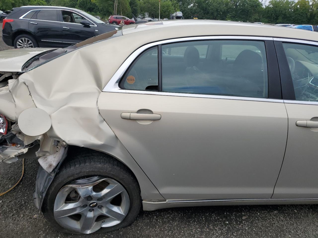 2009 Chevrolet Malibu VIN 1G1ZH57B89F261013 Copart auction photo, hail / rear end damage thumbnail 10