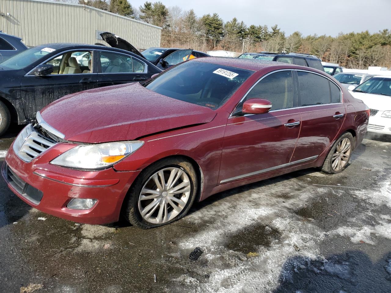 2011 Hyundai Genesis VIN KMHGC4DF3BU126257