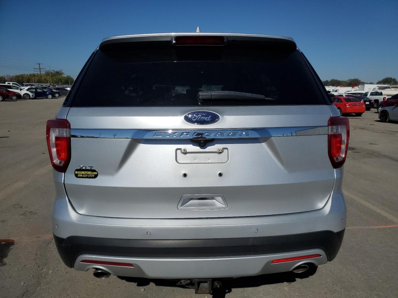 2016 Ford Explorer VIN 1FM5K7D80GGB95572 Copart auction photo, front end / side damage thumbnail 6