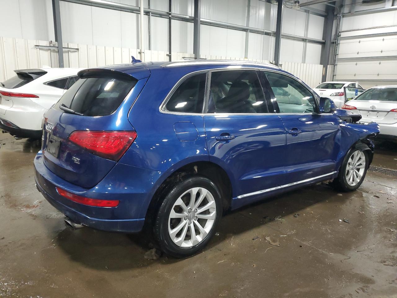 2014 Audi Q5 VIN WA1LFAFP4EA002240 Copart auction photo, front end damage thumbnail 3