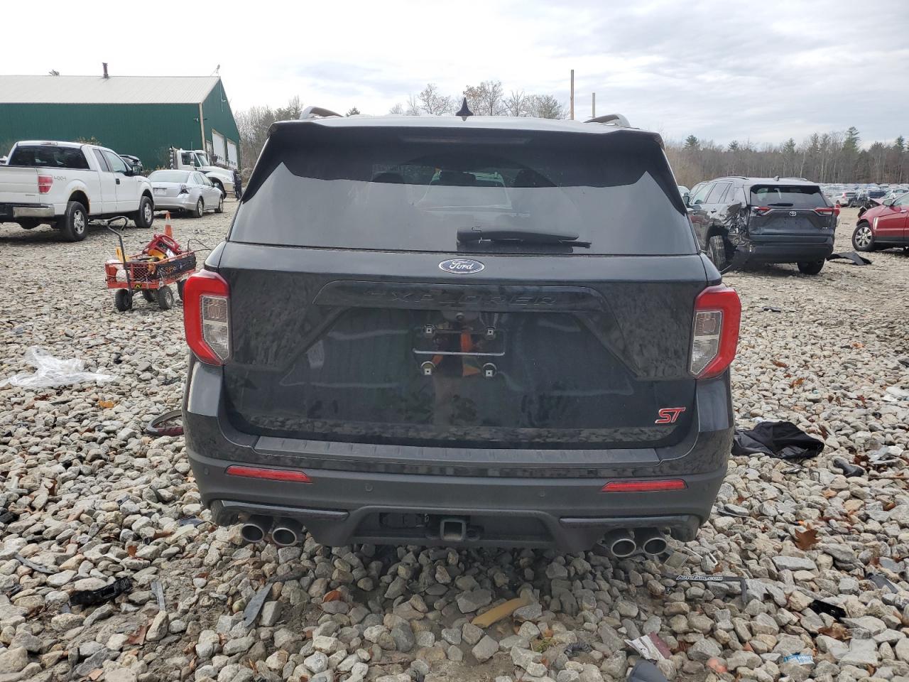 2020 Ford Explorer VIN 1FM5K8GC4LGB88480 Copart auction photo, front end / side damage thumbnail 6