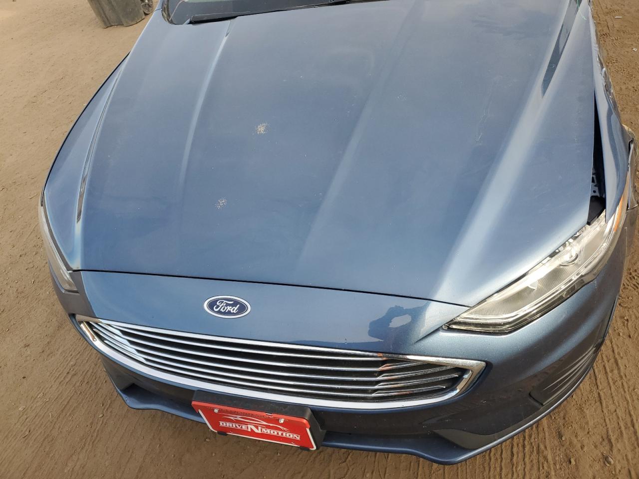 2019 Ford Fusion VIN 3FA6P0H72KR210163 Copart auction photo, side damage thumbnail 11