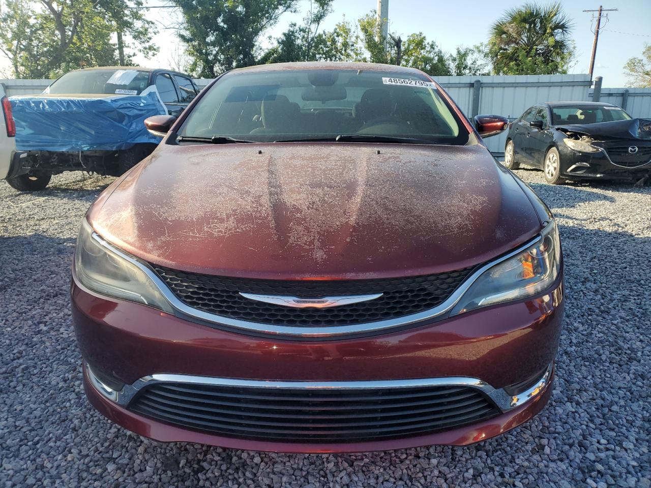 2016 Chrysler 200 VIN 1C3CCCAB0GN116824 Copart auction photo, rear end / side damage thumbnail 5