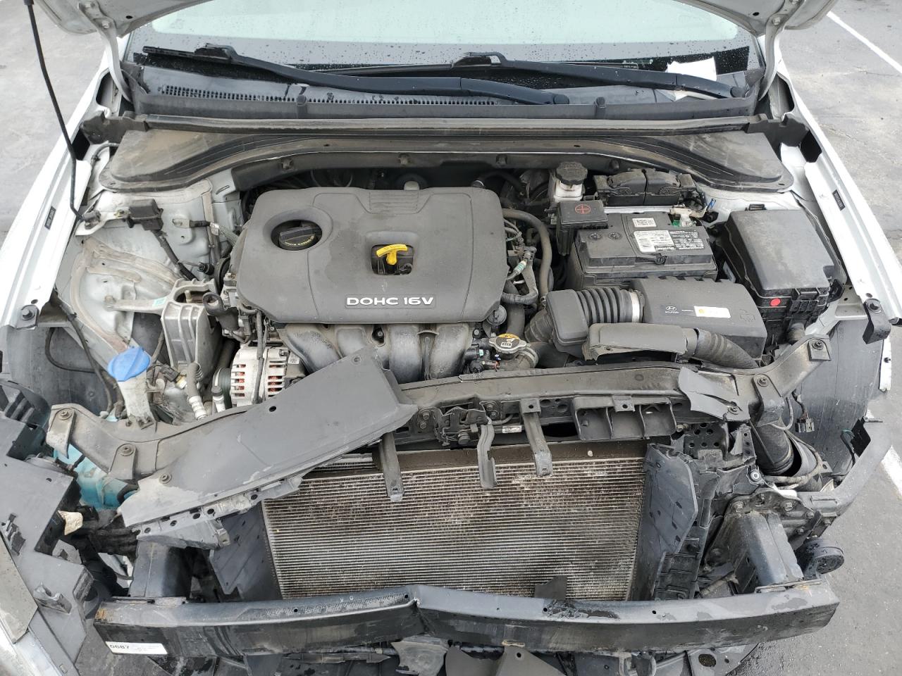 2018 Hyundai Elantra VIN 5NPD84LF5JH338600 Copart auction photo, all over damage thumbnail 11