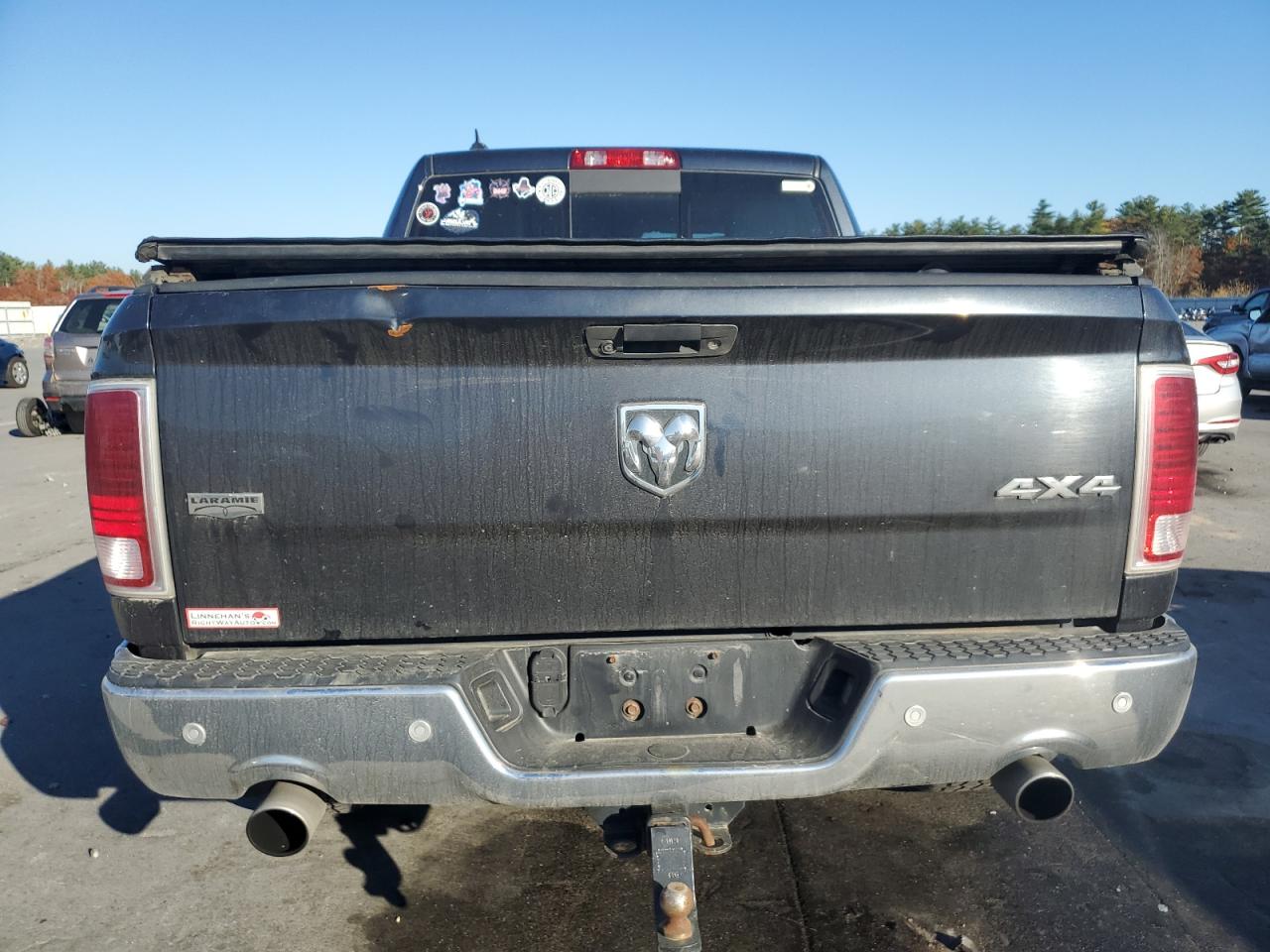 2015 RAM 1500 VIN 1C6RR7NTXFS653142 Copart auction photo, front end / side damage thumbnail 6