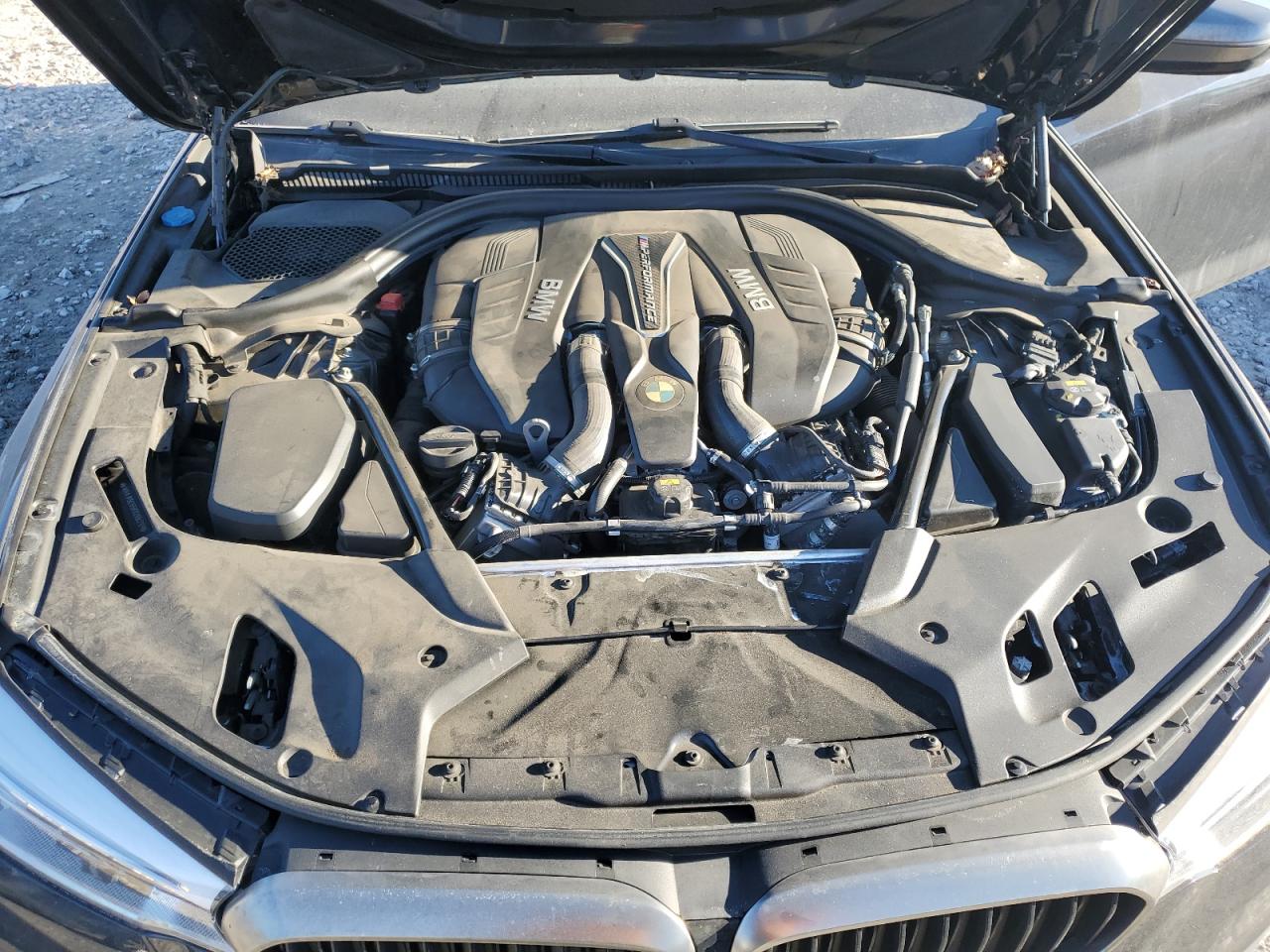 2019 BMW M5 VIN WBAJB9C55KB289312 Copart auction photo, front end damage thumbnail 11