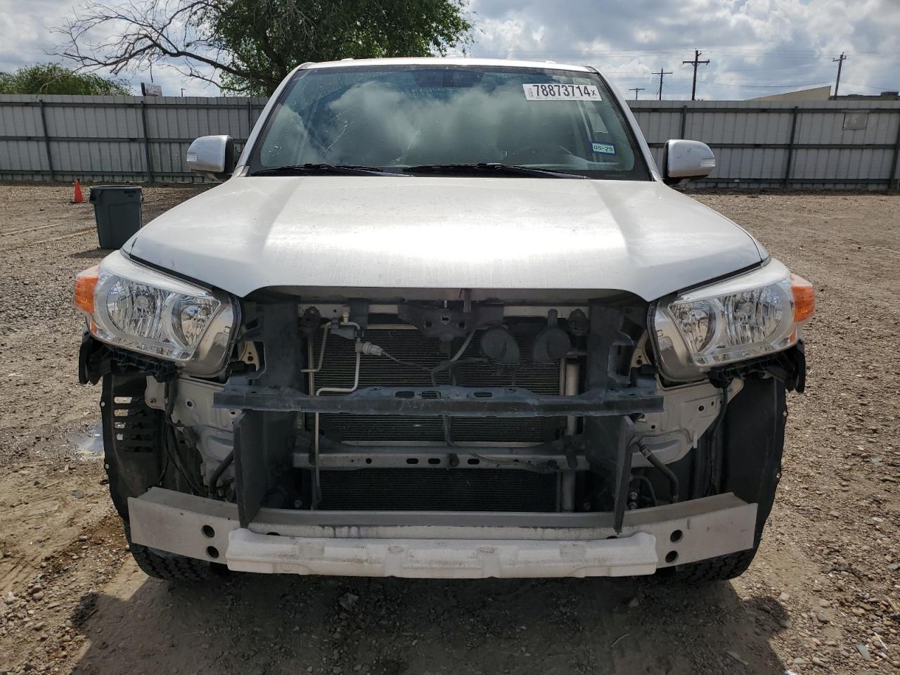 2012 Toyota 4Runner VIN JTEZU5JRXC5033502 Copart auction photo, front end / all over damage thumbnail 5