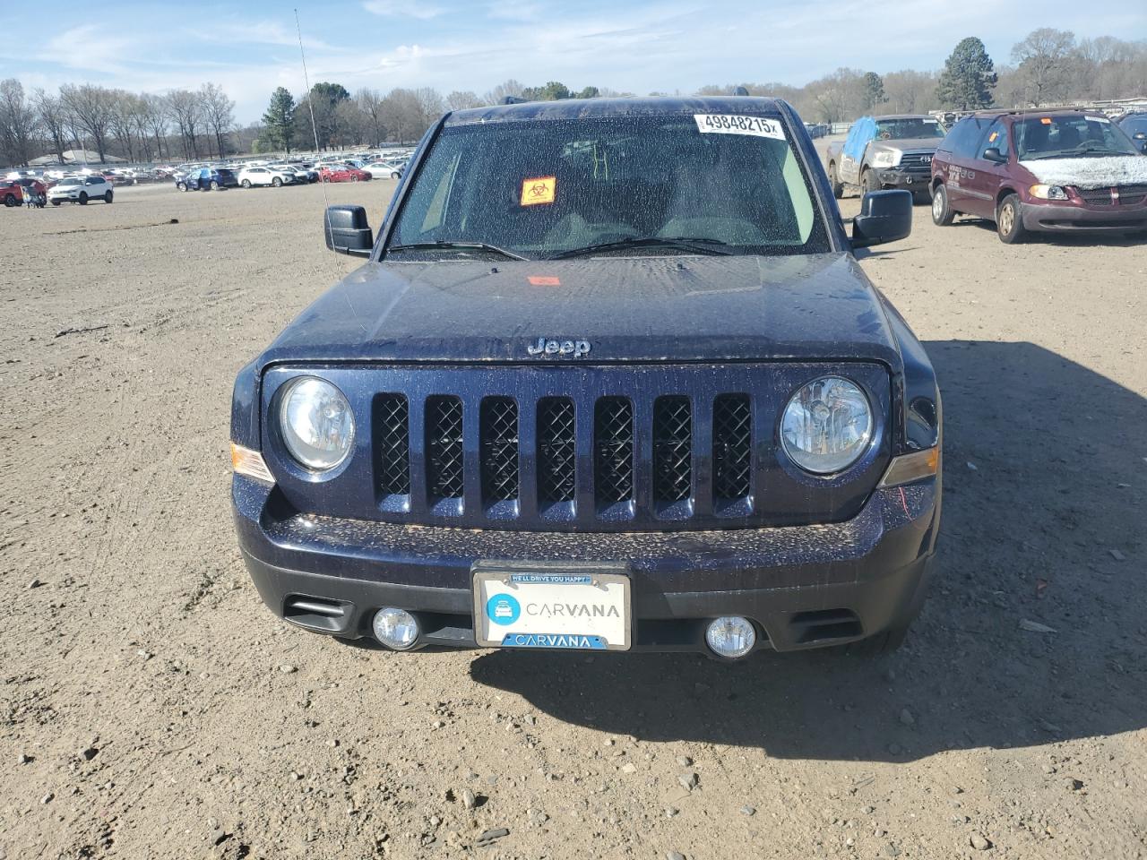 2016 Jeep Liberty (Patriot) VIN 1C4NJPBB3GD801664 Copart auction photo, rear end / minor dent/scratches damage thumbnail 5