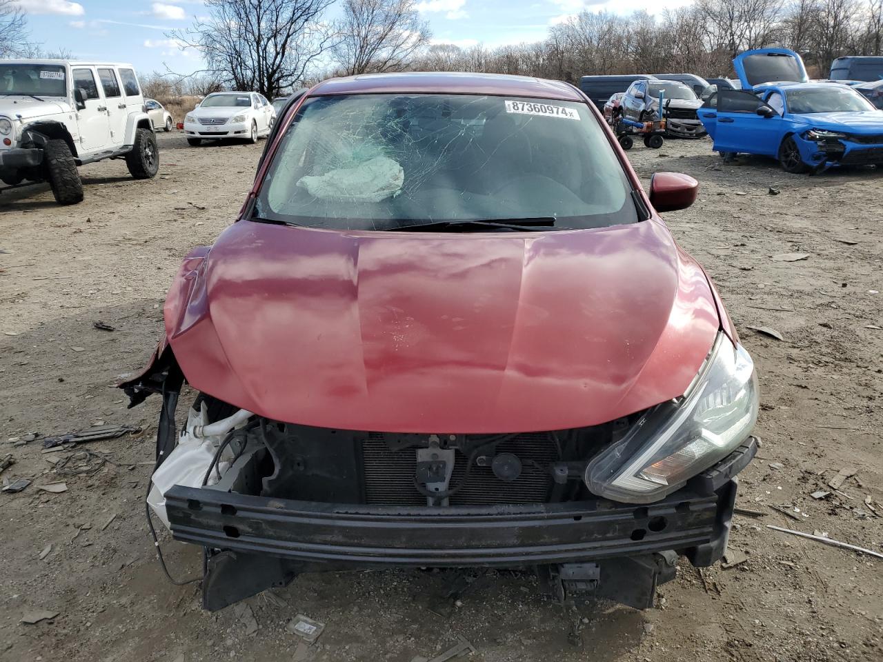 2019 Nissan Sentra VIN 3N1AB7AP5KY212326 Copart auction photo, all over damage thumbnail 5
