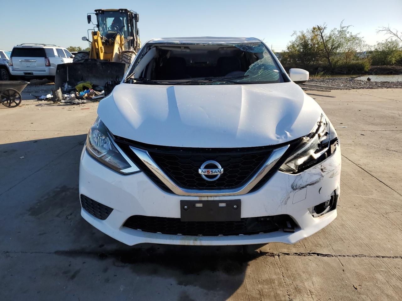 2019 Nissan Sentra VIN 3N1AB7AP4KY341948 Copart auction photo, rollover / front end damage thumbnail 5