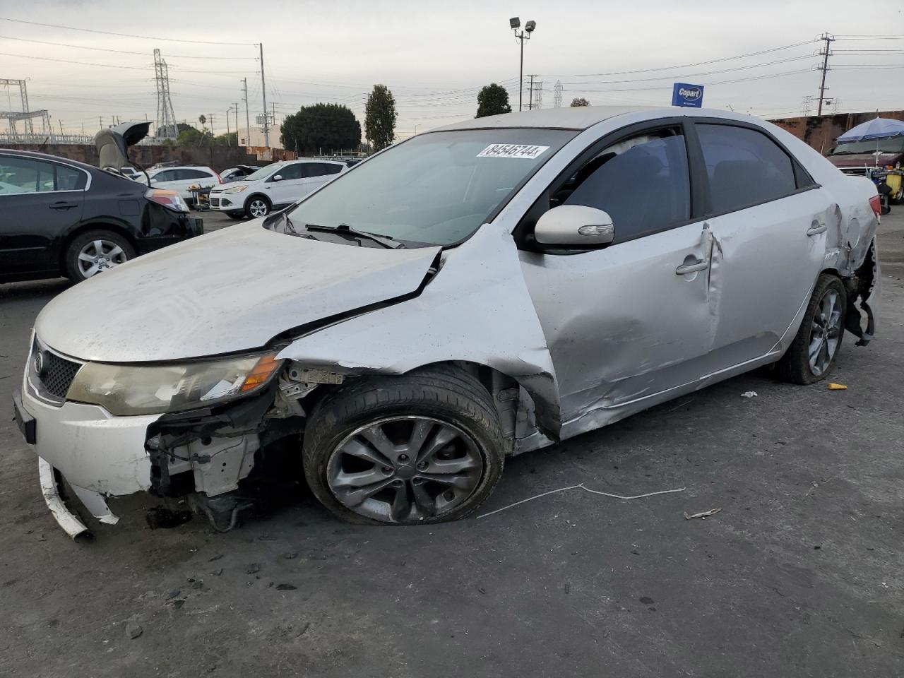 2010 KIA Forte VIN KNAFU4A27A5142840
