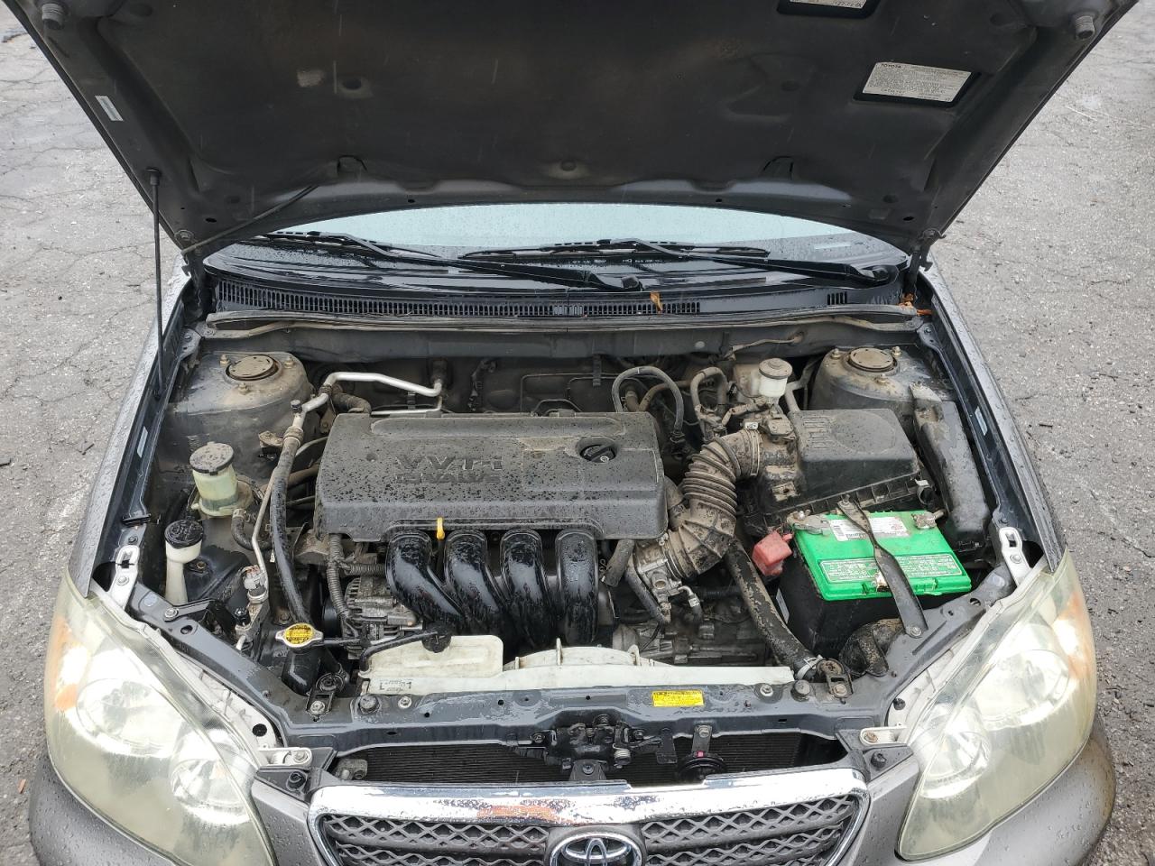 2006 Toyota Corolla VIN 1NXBR32E86Z624750 Copart auction photo, front end / side damage thumbnail 11