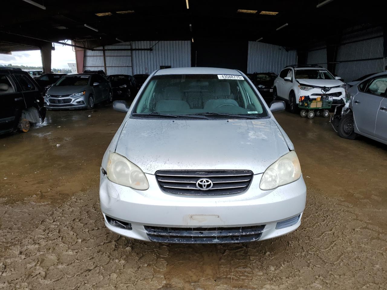 2003 Toyota Corolla VIN 1NXBR32E23Z015262 Copart auction photo, front end / rear end damage thumbnail 5