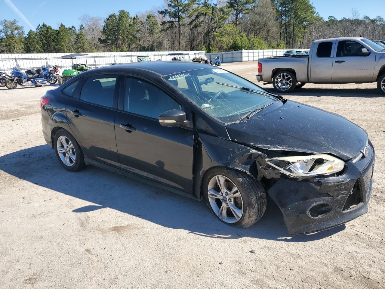 2013 Ford Focus VIN 1FADP3F20DL119362 Copart auction photo, front end damage thumbnail 4