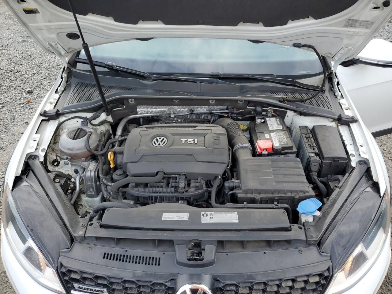 2017 Volkswagen Golf VIN 3VWH17AU1HM518618 Copart auction photo, side damage thumbnail 13