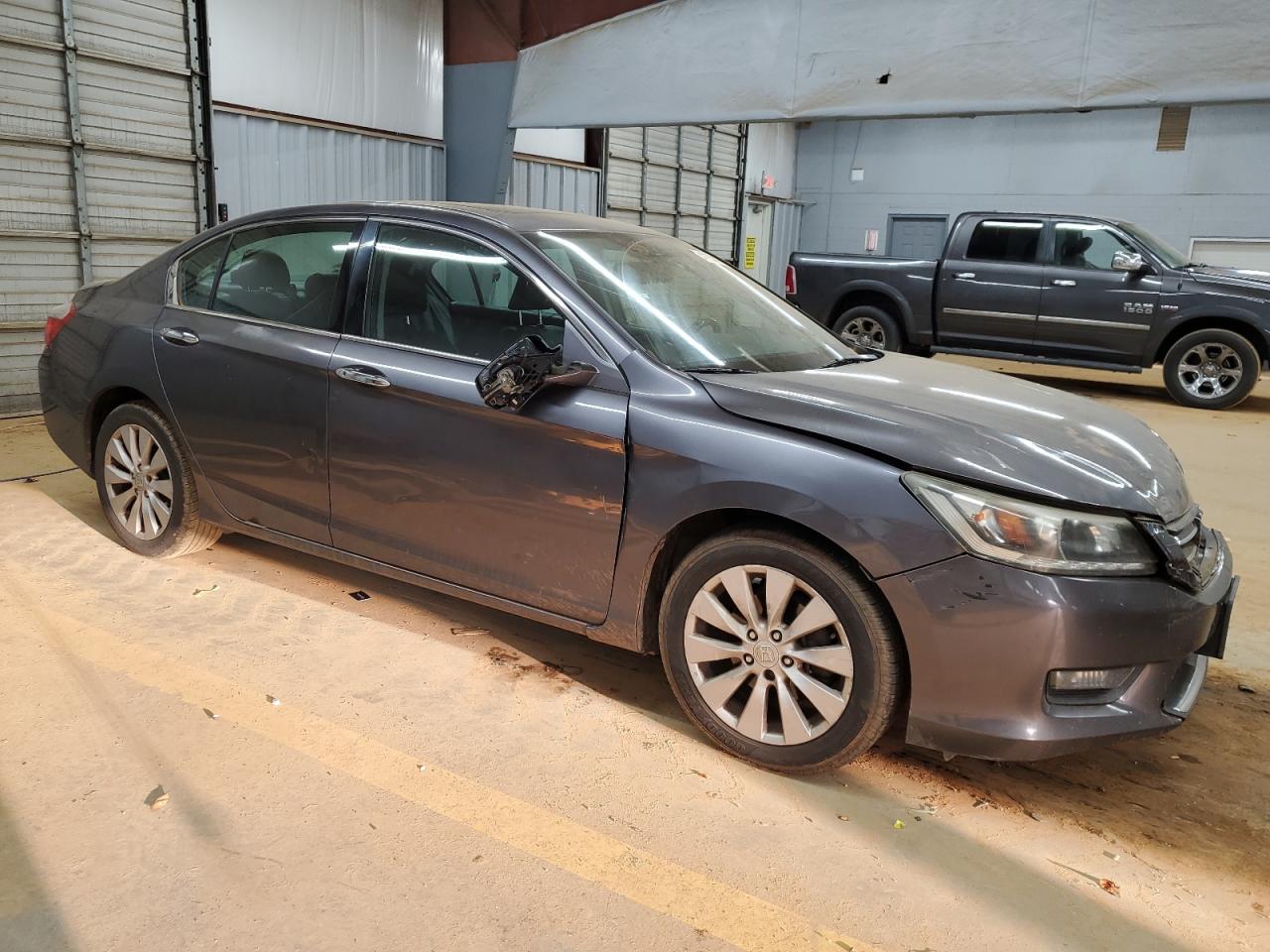 2014 Honda Accord VIN 1HGCR3F8XEA021488 Copart auction photo, all over damage thumbnail 4