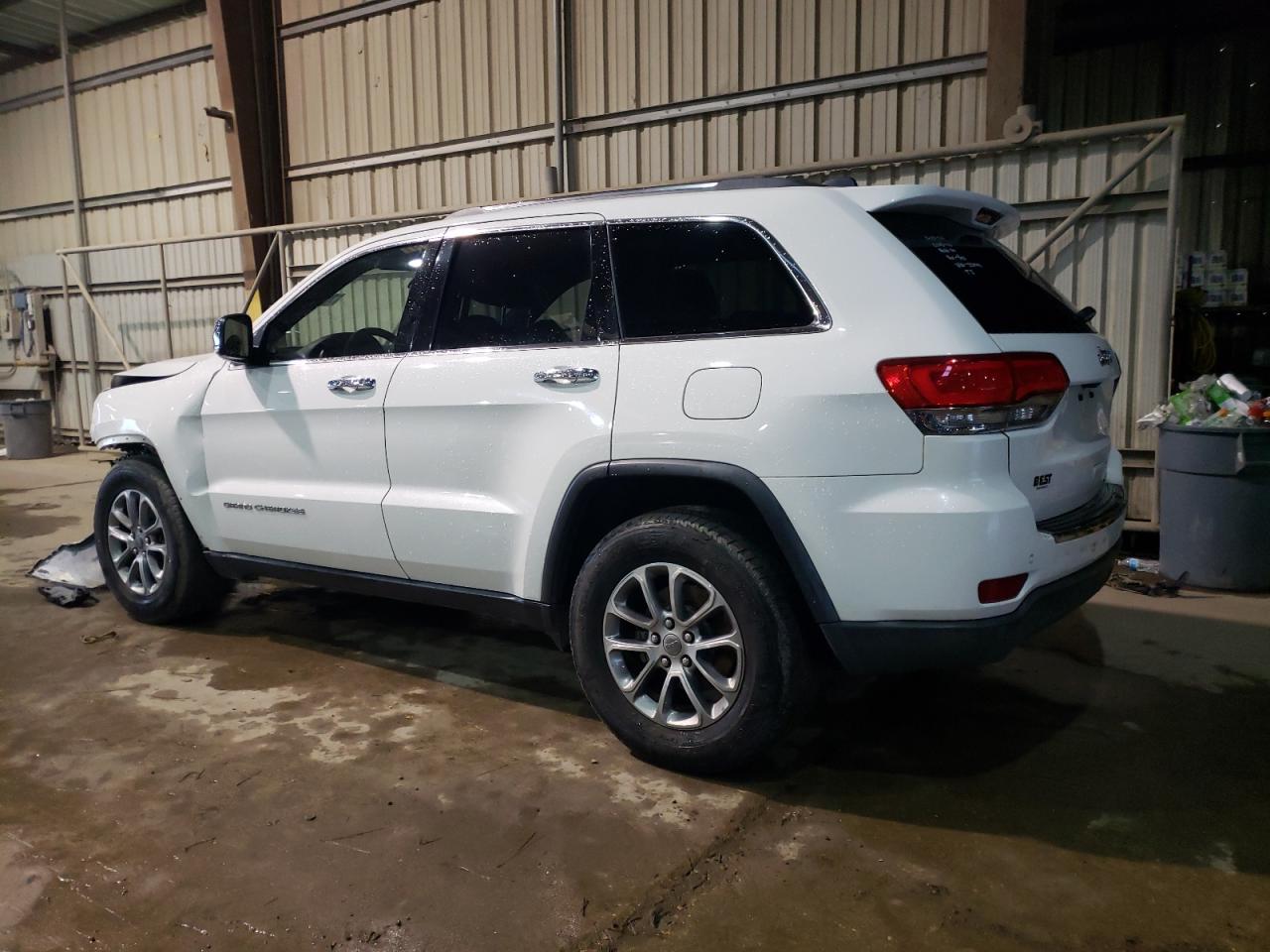 2016 Jeep Grand Cherokee VIN 1C4RJEBG3GC321941 Copart auction photo, front end damage thumbnail 2