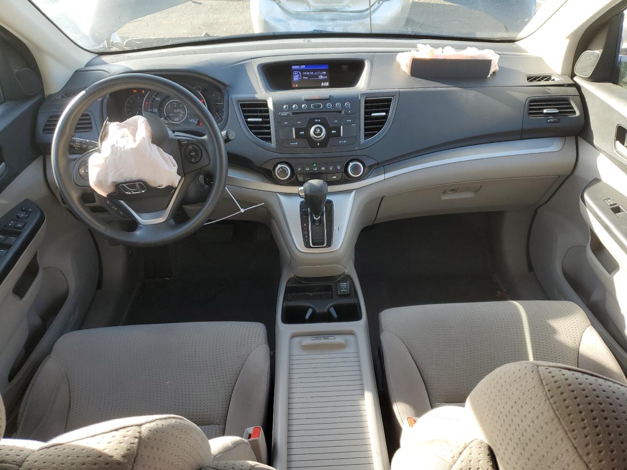 2012 Honda CR-V VIN 2HKRM4H55CH608123 Copart auction photo, front end damage thumbnail 8
