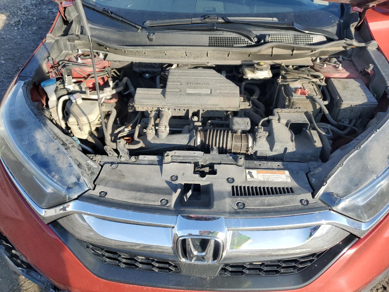 2019 Honda CR-V VIN 5J6RW2H58KL003502 Copart auction photo, front end / side damage thumbnail 12