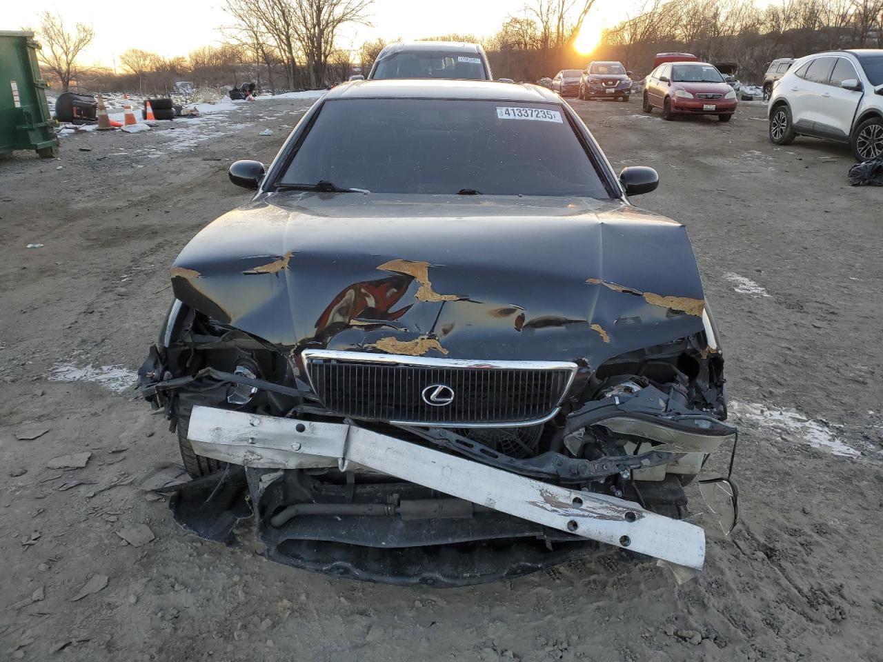 1993 Lexus GS 300 VIN JT8JS47E8P0035238 Copart auction photo, front end / side damage thumbnail 5
