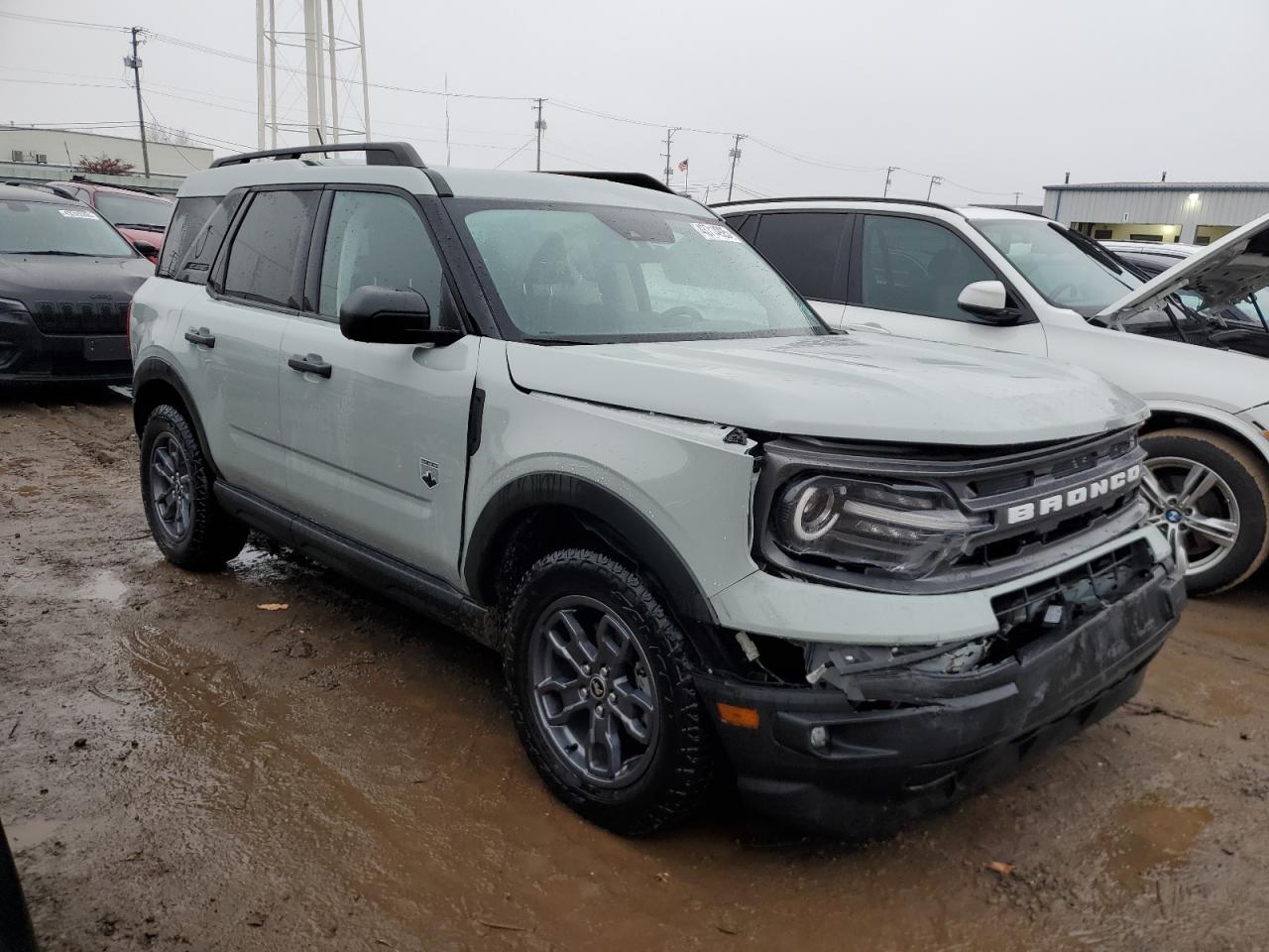 2022 Ford Bronco VIN 3FMCR9B69NRD20493 Copart auction photo, front end damage thumbnail 4