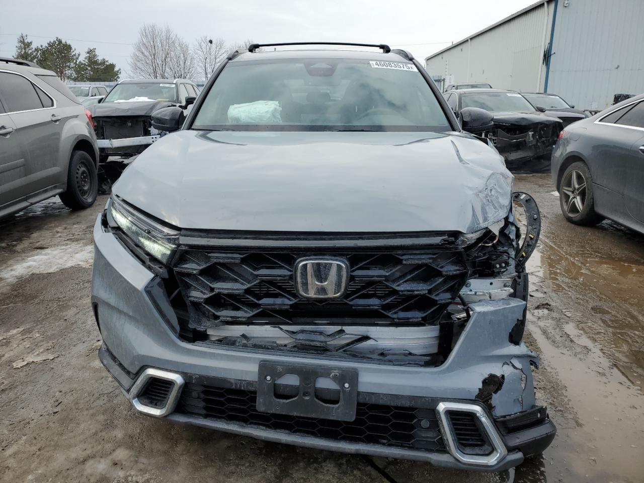 2023 Honda CR-V VIN 2HKRS6H9XPH208925 Copart auction photo, front end / side damage thumbnail 5