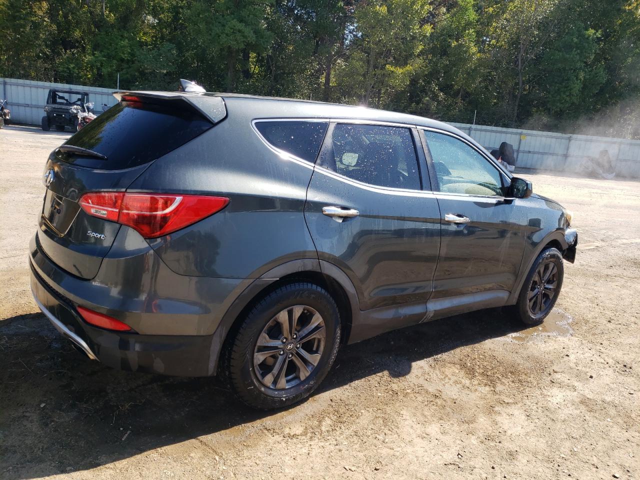 2013 Hyundai Santa Fe VIN 5XYZT3LBXDG014369 Copart auction photo, front end damage thumbnail 3