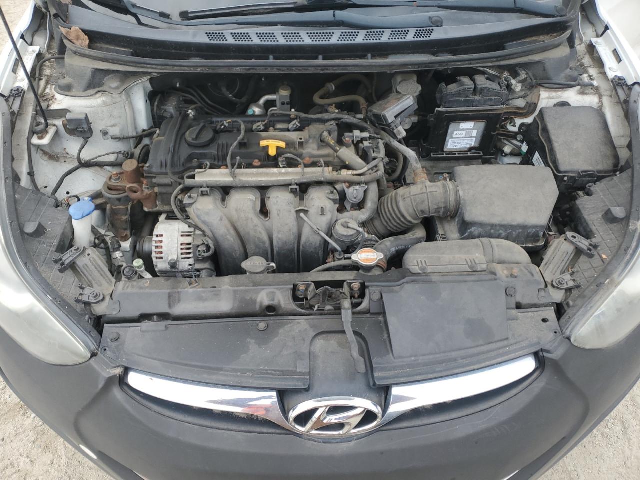 2013 Hyundai Elantra VIN 5NPDH4AE6DH185756 Copart auction photo, side damage thumbnail 11