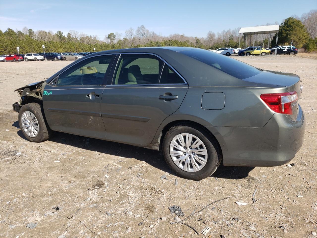 2014 Toyota Camry VIN 4T4BF1FK9ER412098 Copart auction photo, front end / undercarriage damage thumbnail 2