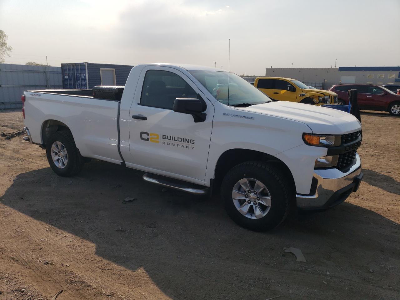 2019 Chevrolet Silverado VIN 3GCNYAEH0KG163703 Copart auction photo, hail damage thumbnail 4