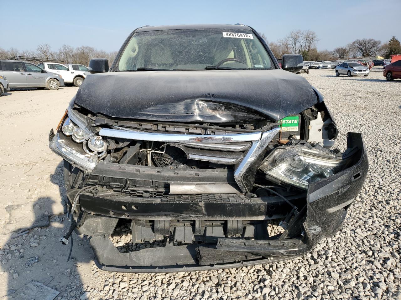 2016 Lexus GX VIN JTJBM7FX9G5132128 Copart auction photo, front end damage thumbnail 5