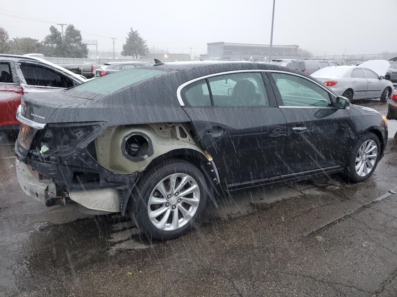 2014 Buick LaCrosse VIN 1G4GB5G30EF192557 Copart auction photo, rear end damage thumbnail 3
