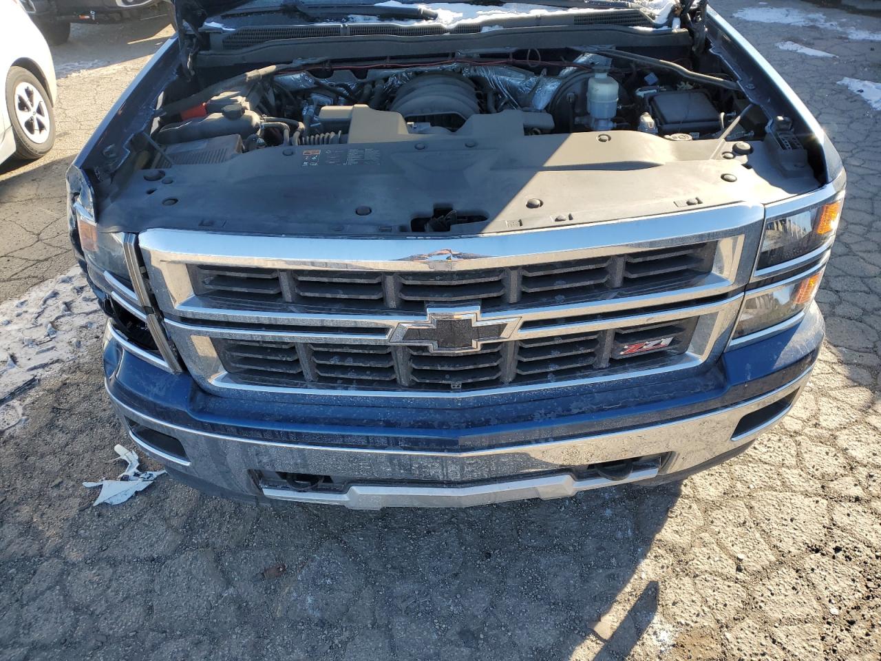 2015 Chevrolet Silverado VIN 3GCUKREC3FG341108 Copart auction photo, front end / rear end damage thumbnail 11