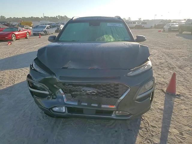 2019 Hyundai Kona VIN KM8K53A5XKU360373 Copart auction photo, front end damage thumbnail 12
