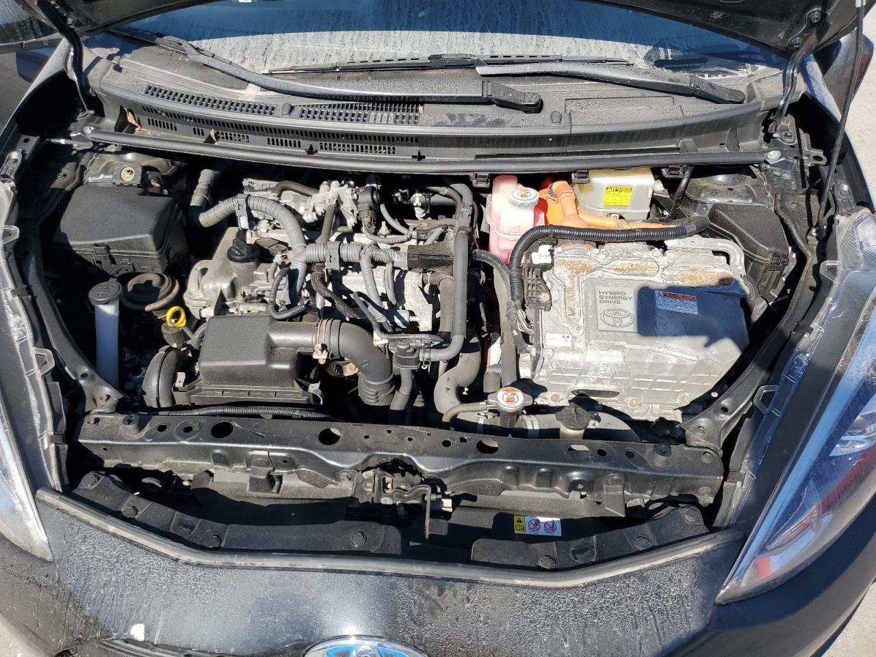 2018 Toyota Prius VIN JTDKDTB3XJ1603376 Copart auction photo, unknown damage thumbnail 11