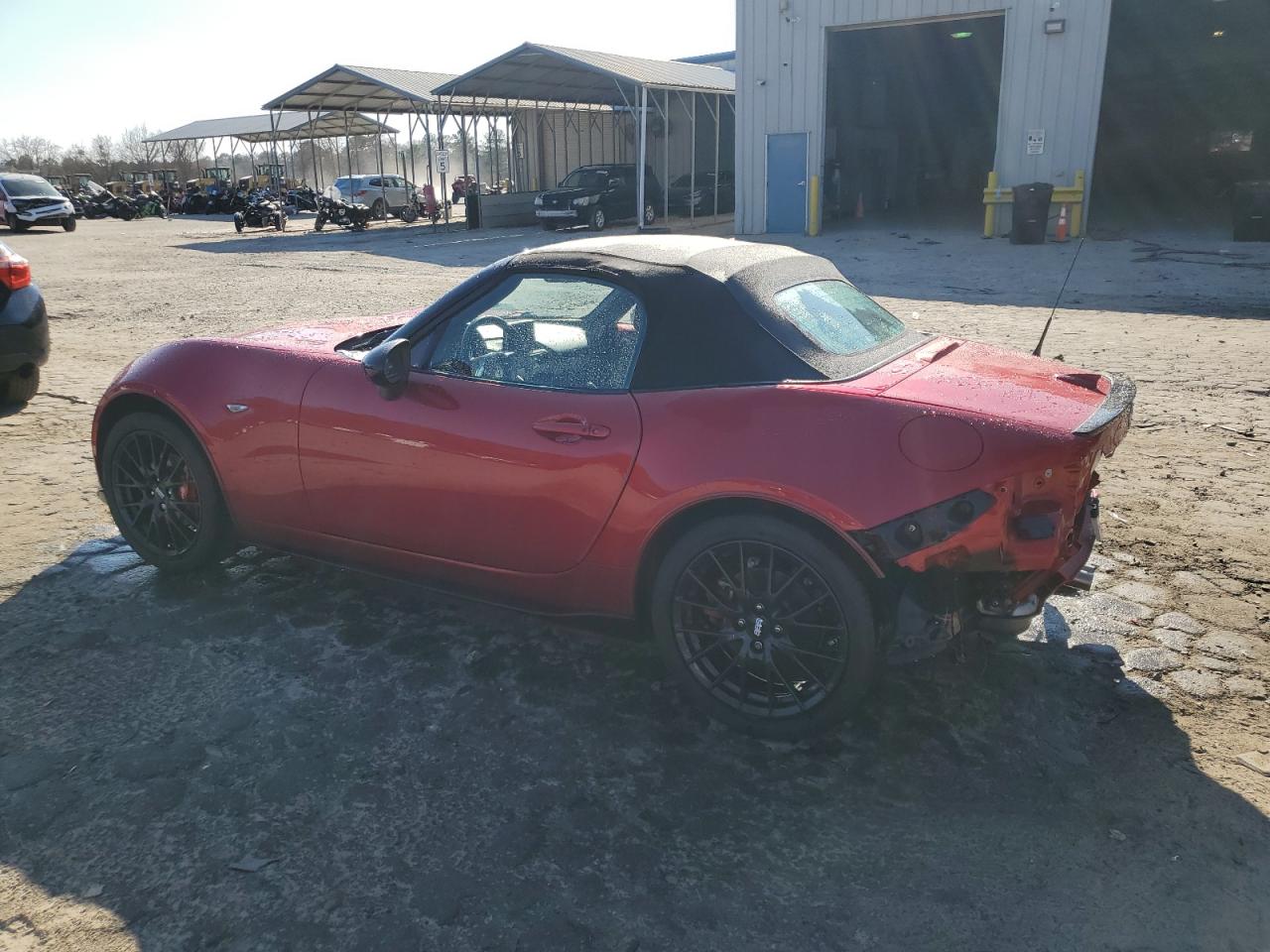 2016 Mazda MX-5 VIN JM1NDAC74G0105935 Copart auction photo, rear end / front end damage thumbnail 2