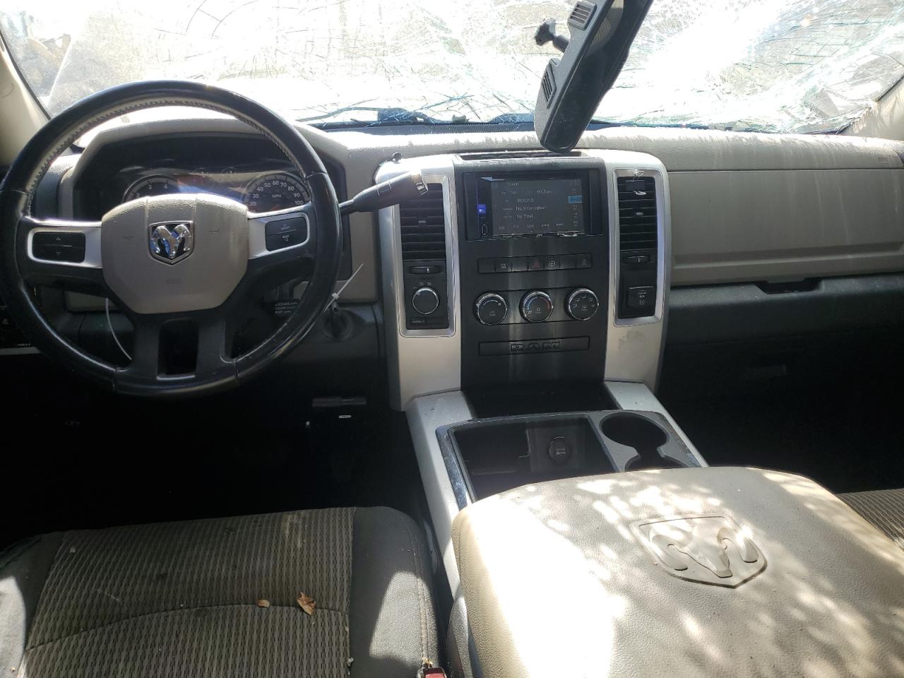 2010 Dodge RAM VIN 3D7TT2CTXAG190155 Copart auction photo, top/roof damage thumbnail 8