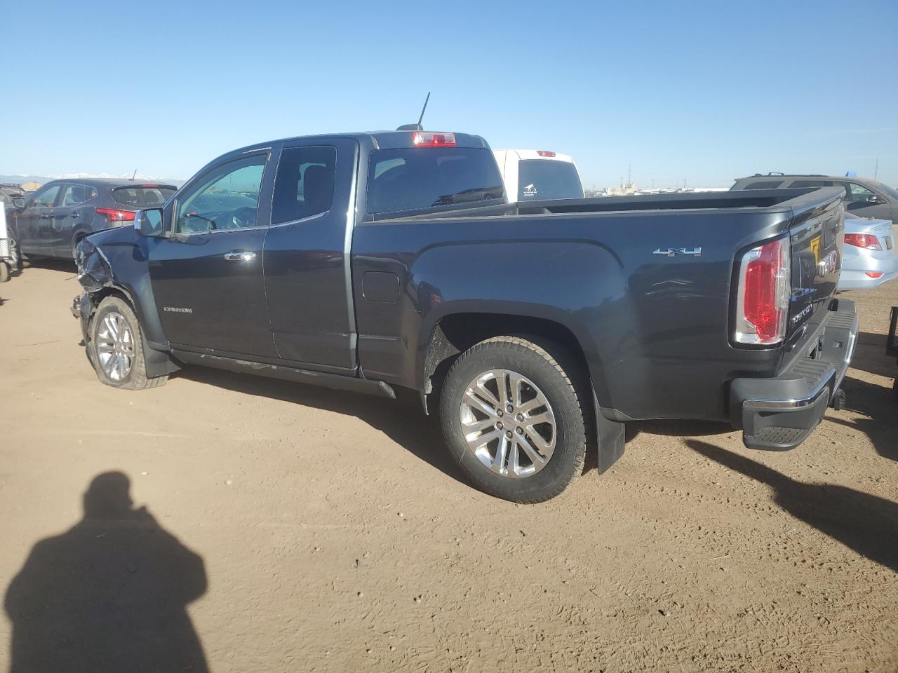 2015 GMC Canyon VIN 1GTH6CE37F1161681 Copart auction photo, front end damage thumbnail 2