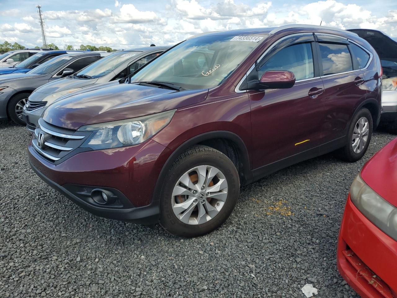 2012 Honda CR-V VIN 5J6RM3H71CL021872