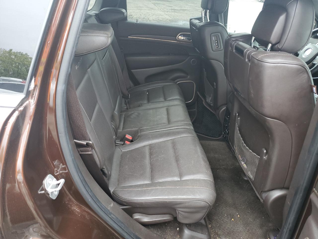 2015 Jeep Grand Cherokee VIN 1C4RJFJG3FC680874 Copart auction photo, front end / side damage thumbnail 11