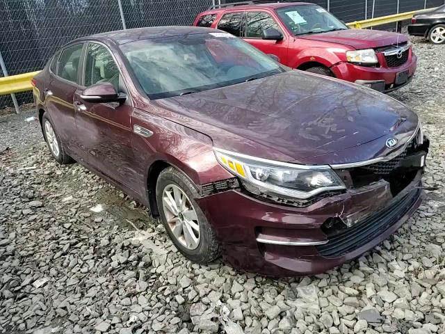 2016 KIA Optima VIN 5XXGT4L3XGG023586 Copart auction photo, front end / side damage thumbnail 11