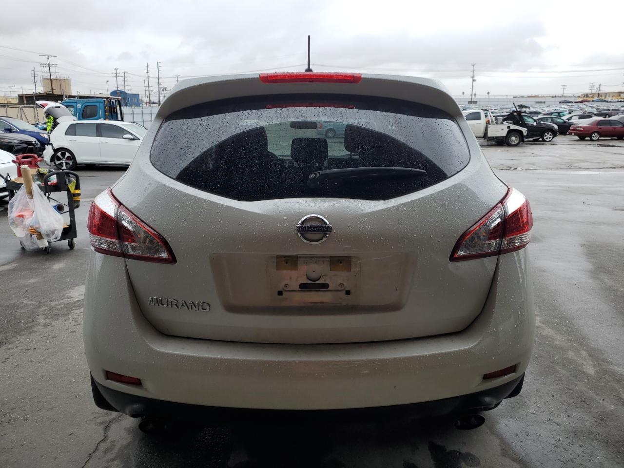 2012 Nissan Murano VIN JN8AZ1MU9CW109351 Copart auction photo, rear end / side damage thumbnail 6